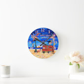 Horloge murale rétro pour camping-car (Maison)