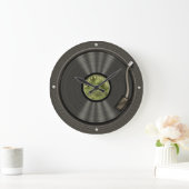 Horloge murale Retro Vinyle (Maison)