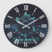 Horloge murale romaine de l'espace galactique à gé (Recto)