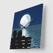 Horloge murale romantique (Angle)