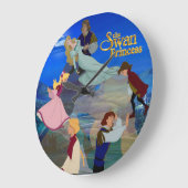 Horloge murale romantique Derek et Odette (Angle)