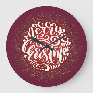 Horloge murale ronde en acrylique de 27,3 cm