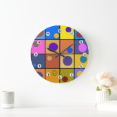 Horloge murale ronde Fantaisie (Maison)