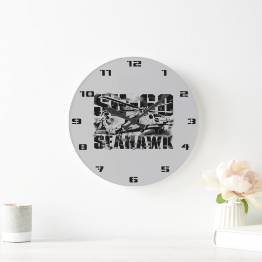 Horloge murale ronde (grande) (Maison)