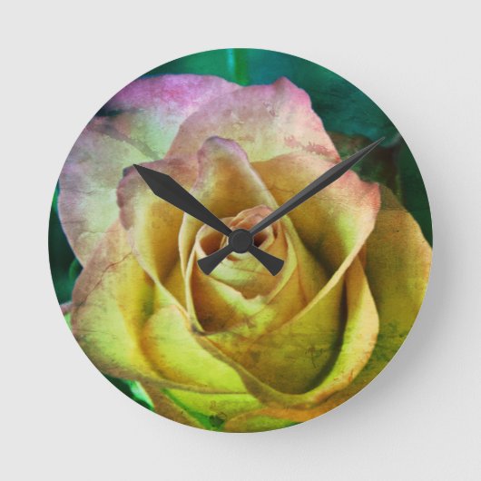 Horloge murale rose (Recto)