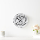 horloge murale rose en argent (Maison)