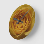 Horloge murale rose jaune (Angle)