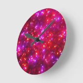 Horloge murale 'Rosy Sparkle' (Angle)