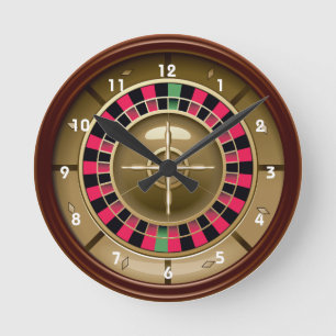 Horloge murale Roulette