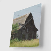 Horloge murale rustique (Angle)