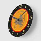 Horloge murale Sagittaire (Angle)