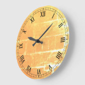 horloge murale "Sandy Bricks" (Angle)