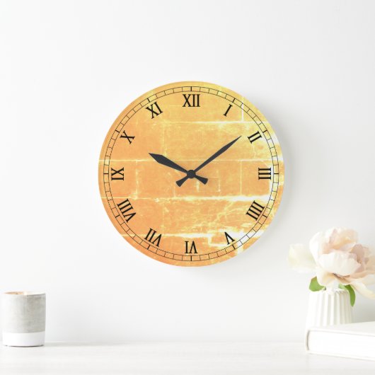 horloge murale "Sandy Bricks" (Maison)