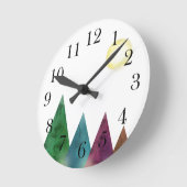 Horloge murale scandinave (Angle)