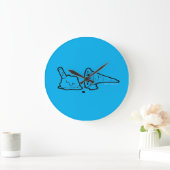Horloge murale : Scoops de PISCINE DÉCOUVERTE (Maison)