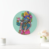 Horloge murale Seigneur Krishna (Maison)