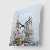 horloge murale Shannon et Chesapeake (Angle)