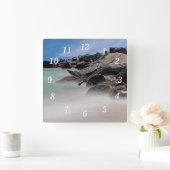 Horloge murale Shell Island Rocks And Waves (Maison)