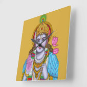 Horloge murale Shree Krishna (Angle)