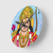Horloge murale Shree Ram (Angle)