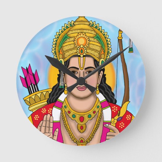 Horloge murale Shree Ram (Recto)