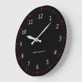 Horloge murale Signature 3 (Angle)