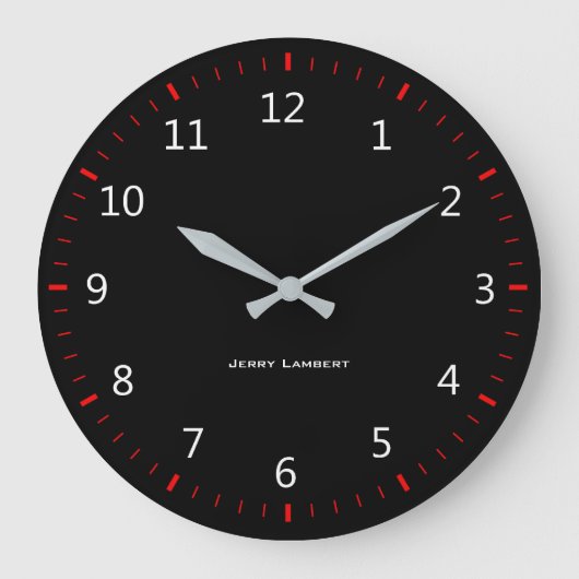 Horloge murale Signature 3 (Recto)