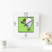 Horloge murale signe astrologique Bélier (Maison)