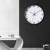 Horloge murale simple