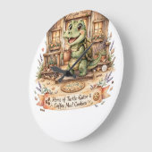 Horloge murale Solange Alligator House (Angle)