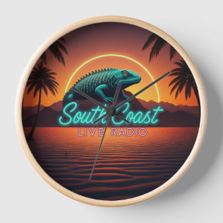 Horloge murale South Coast Live Radio