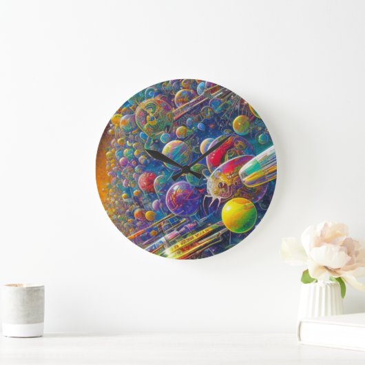 horloge murale Space Race (Maison)