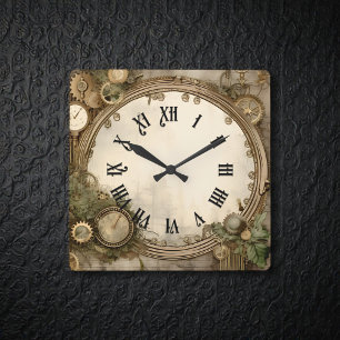 Horloge murale Steampunk