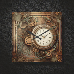 Horloge murale Steampunk Clocks & Gears