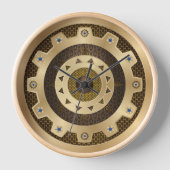 Horloge murale Steampunk or (Recto)