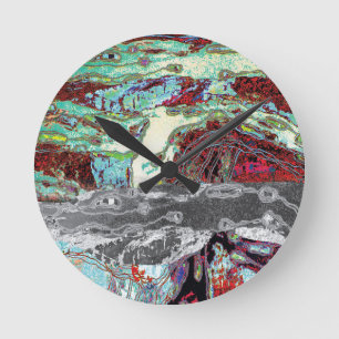 Horloge murale – Strata Pulse
