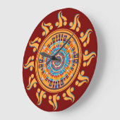 Horloge murale Sun Mandala Sud-Ouest (Angle)