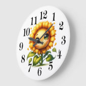 Horloge murale Sunflower Cutie (Angle)