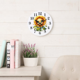 Horloge murale Sunflower Cutie