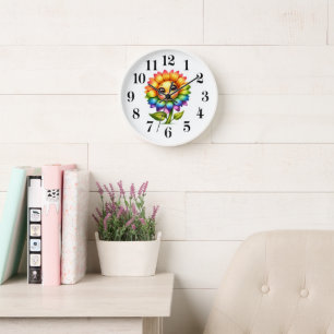 Horloge murale Sunflower Cutie