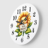 Horloge murale Sunflower Cutie (Angle)