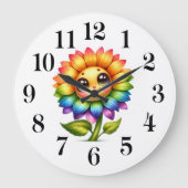 Horloge murale Sunflower Cutie (Recto)