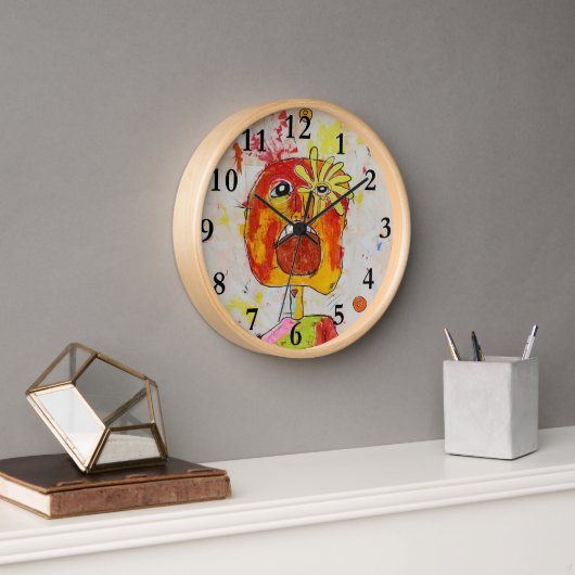 Horloge murale Super Cool Artsy ! (Bureau)