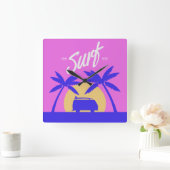 Horloge murale Surf été (Maison)