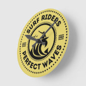 Horloge murale Surf Rider (Angle)