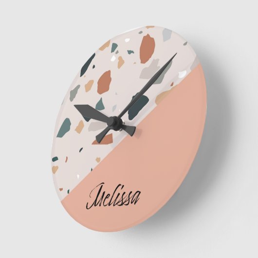 Horloge murale Terrazzo (Angle)