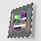 Horloge murale "Testbild" (Angle)