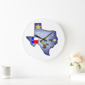 Horloge murale texane (Maison)