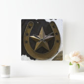 Horloge murale Texas Lone Star (Maison)