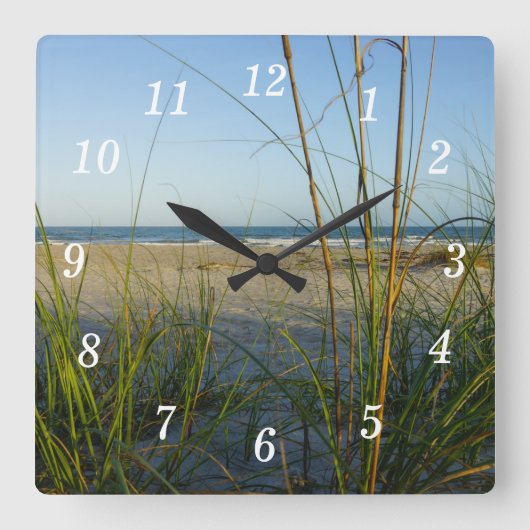 Horloge murale Through The Sea Oats (Recto)